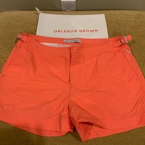 Orlebar Brown Coral Springer Swim Shorts--34 inch